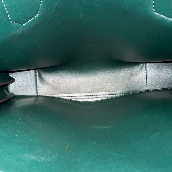 Michael Kors Mercer Large Saffiano Leather Tote Bag in Deep Green - Picture 13 of 16